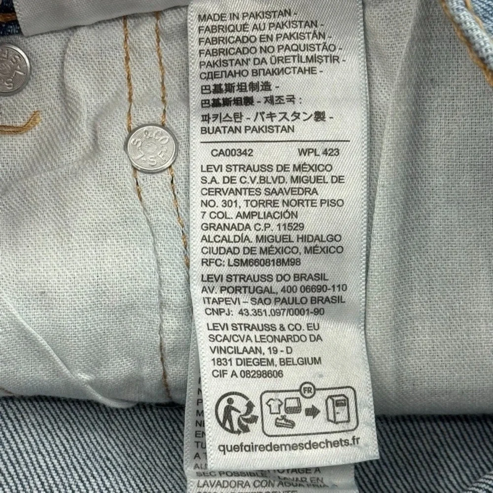 Levi's 514 Straight Leg Jeans Men's 36x32‎ Blue Denim NWT Reclaimed Sustainable